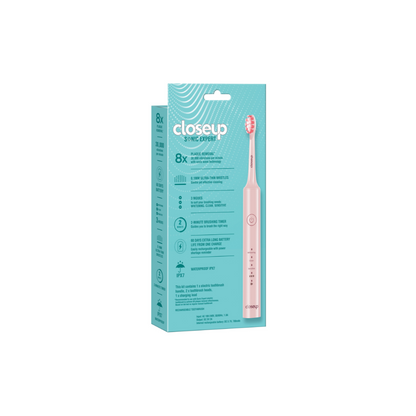 Close Up Sonic Expert Electric Toothbrush (Pastel Pink)